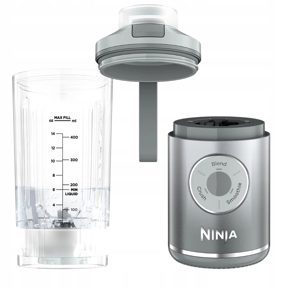 Blender przenośny Ninja Blast Max BC251EUSL bezprzewodowy srebrny