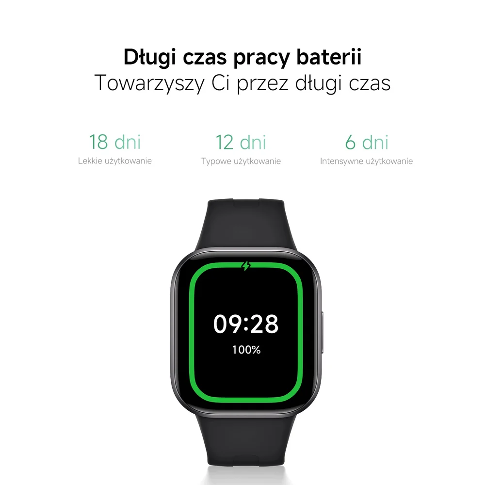 REDMI Zegarek 6 Active Matowe Srebro