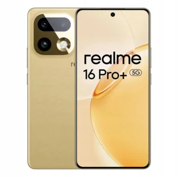 Smartfon realme 16 Pro+ 5G 12 GB / 512 GB AMOLED OIS Złoty Master Gold