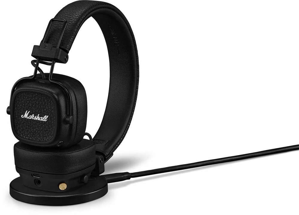 Słuchawki bezprzewodowe nauszne Marshall Major V Bluetooth czarne