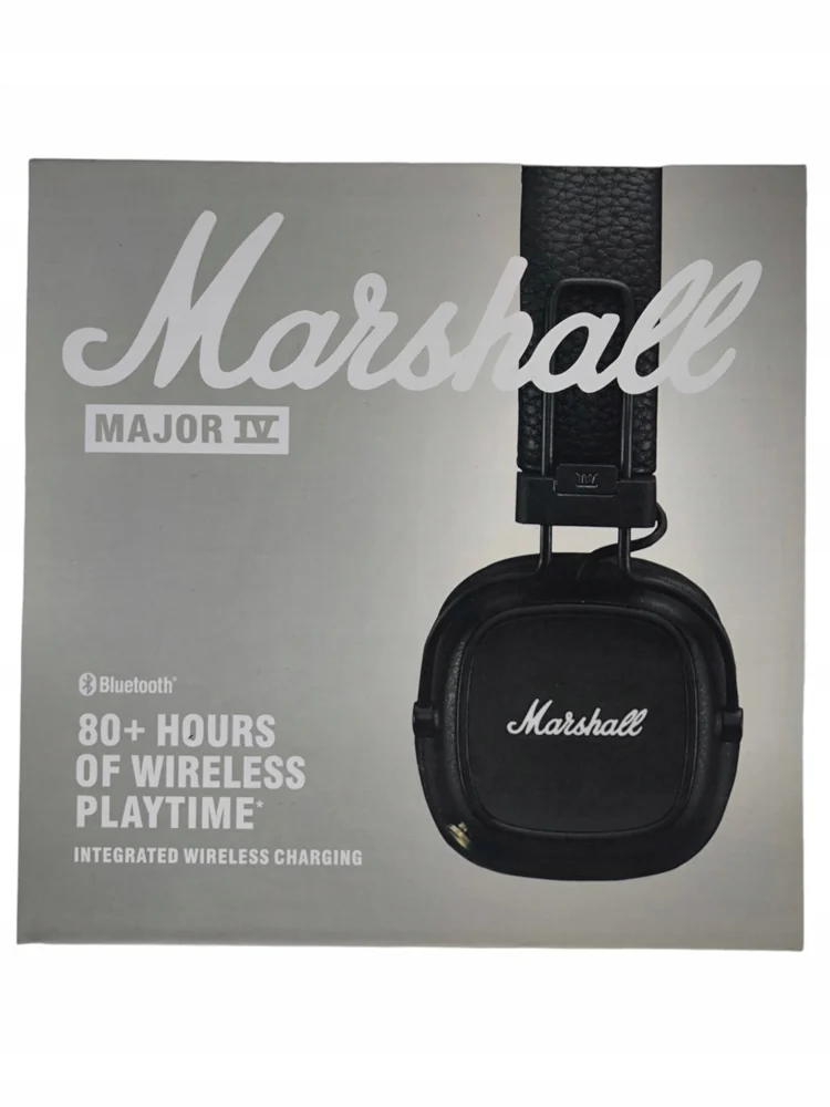 Słuchawki bezprzewodowe nauszne Marshall Major V Bluetooth czarne