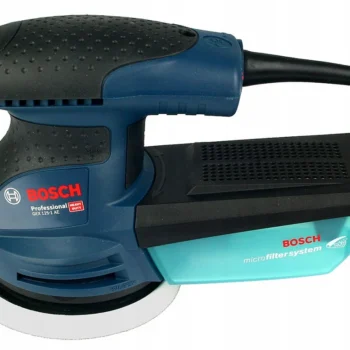 Szlifierka mimośrodowa sieciowa Bosch GEX 125-1AE na rzepy