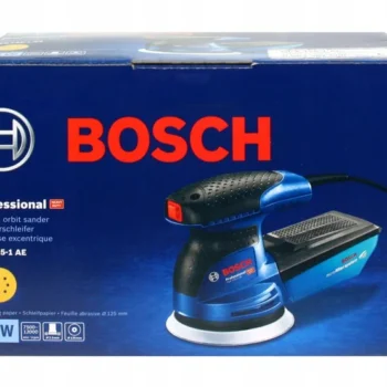 Szlifierka mimośrodowa sieciowa Bosch GEX 125-1AE na rzepy