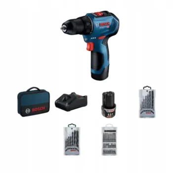 Wiertarko-wkrętarka Bosch GSR 12V-30 12 V 2 x akumulator 2 Ah (06019G9001)
