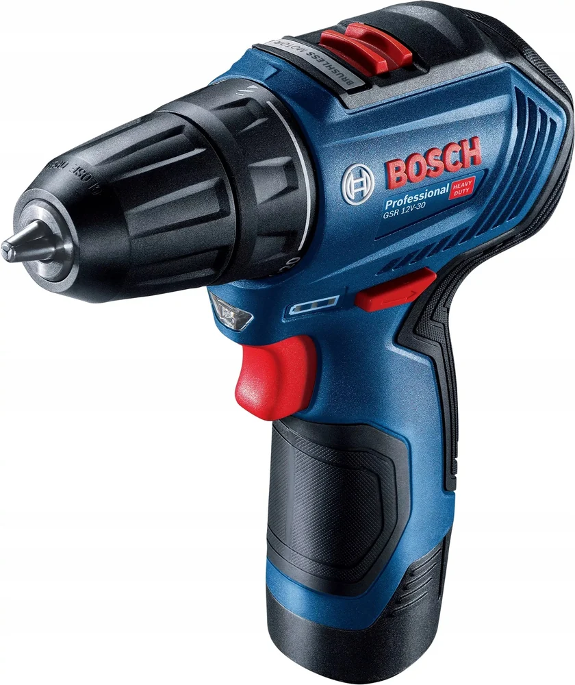 Wiertarko-wkrętarka Bosch GSR 12V-30 12 V 2 x akumulator 2 Ah (06019G9001)