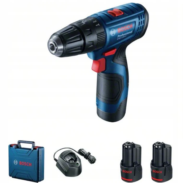 Bosch Wkrętarka udar.GSB 120-Li 2x2Ah walizka