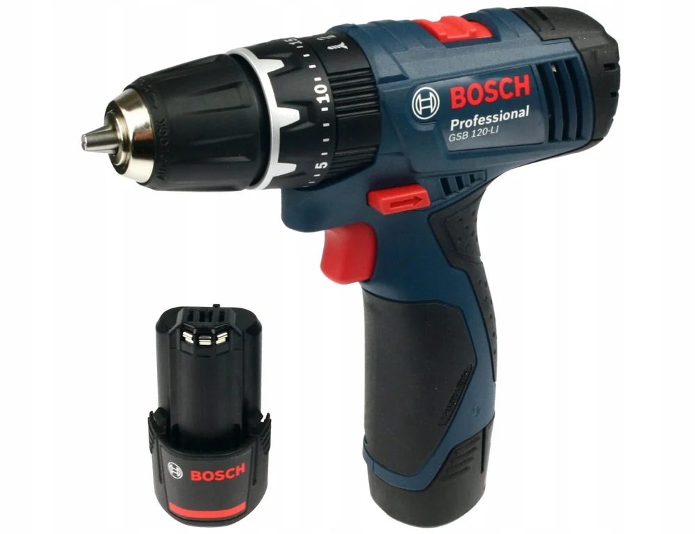 Bosch Wkrętarka udar.GSB 120-Li 2x2Ah walizka