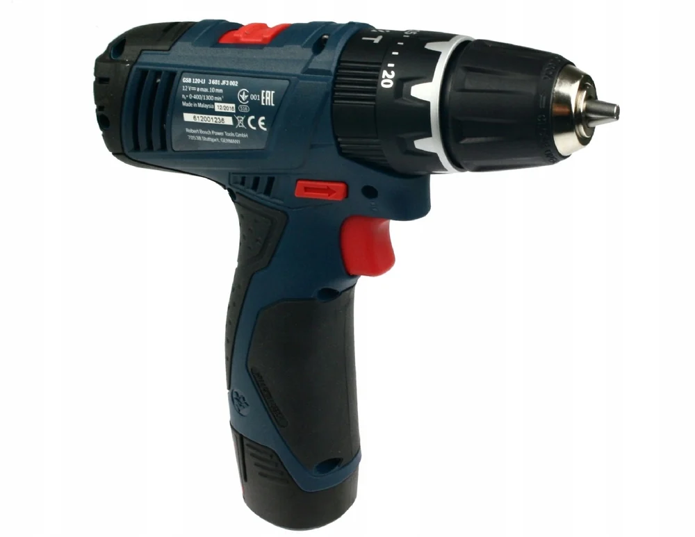 Bosch Wkrętarka udar.GSB 120-Li 2x2Ah walizka