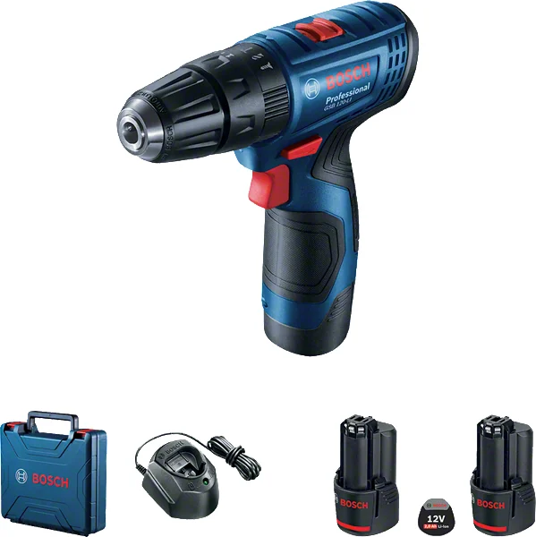 Bosch Wkrętarka udar.GSB 120-Li 2x2Ah walizka