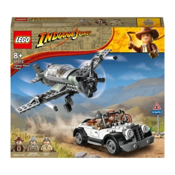 Klocki LEGO Indiana Jones Pościg myśliwcem 387 elementów 8+