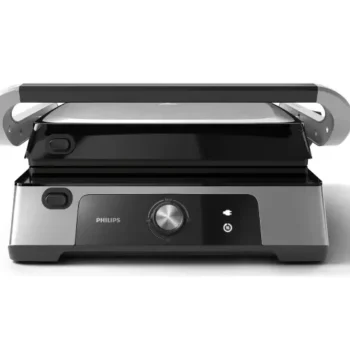Kontaktowy grill elektryczny Philips HD6301/90 srebrny/szary 2200 W